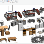 121 Offices Revit Families.rfa