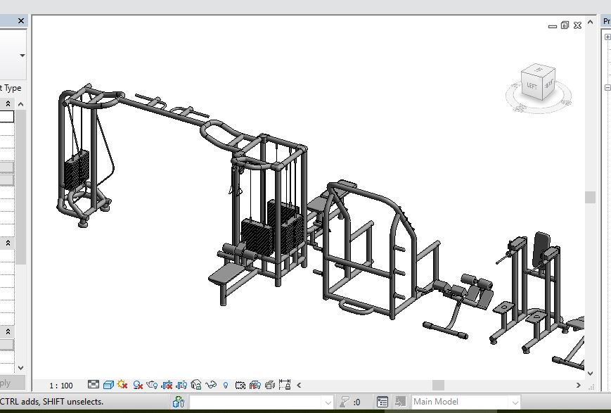 16 Models Gym Revit Families.rfa - Image 11