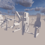 16 Models Gym Revit Families.rfa