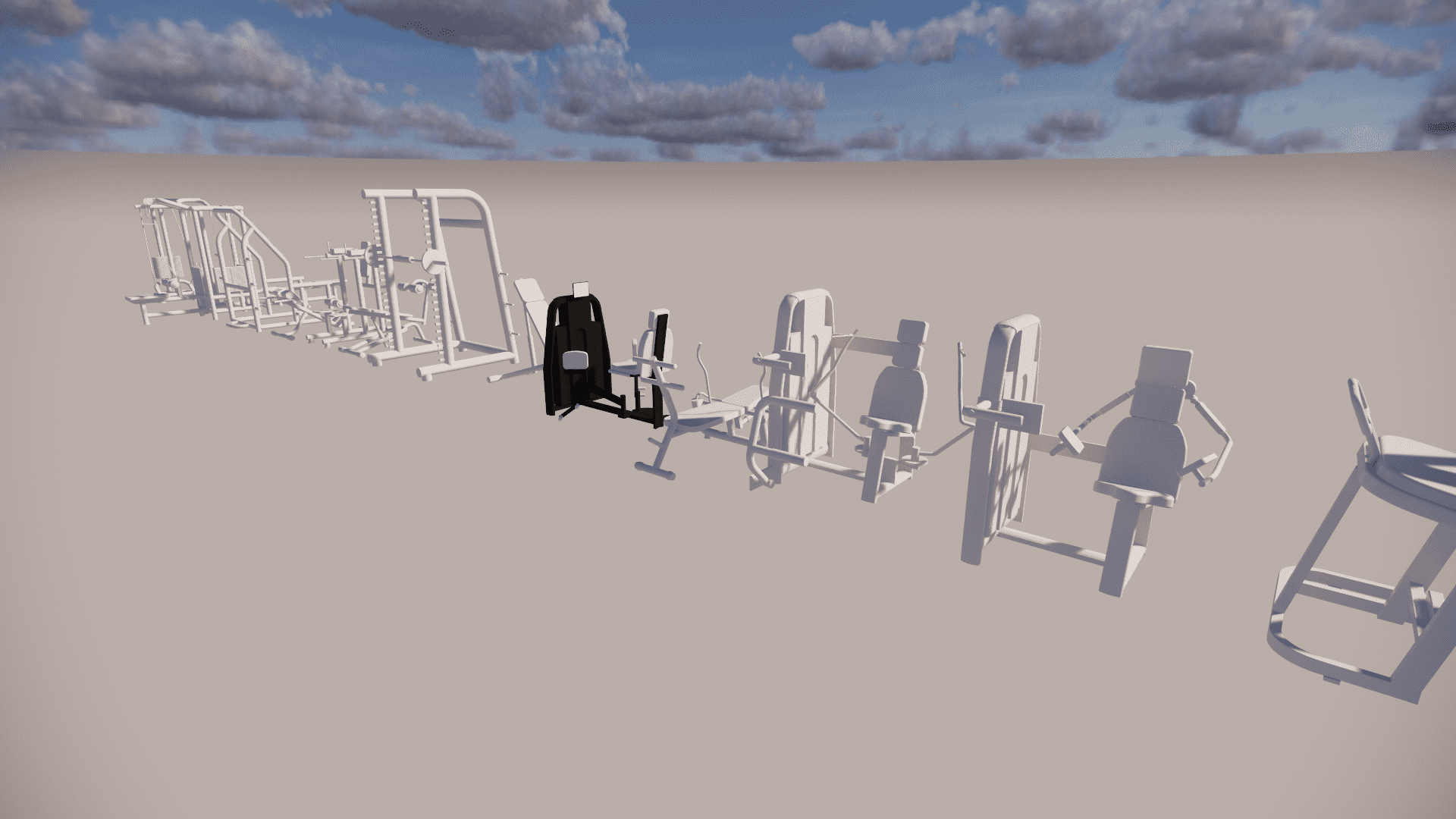 16 Models Gym Revit Families.rfa - Image 4