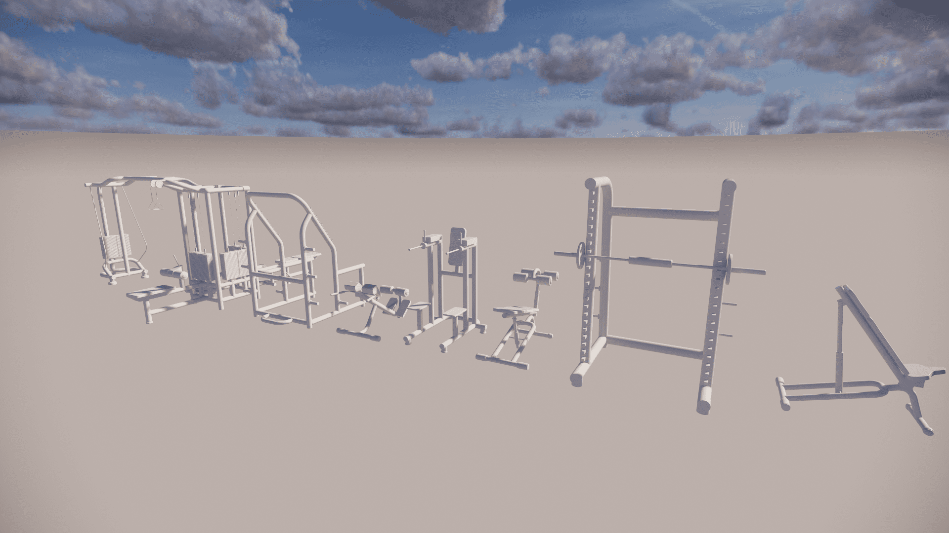 16 Models Gym Revit Families.rfa - Image 5