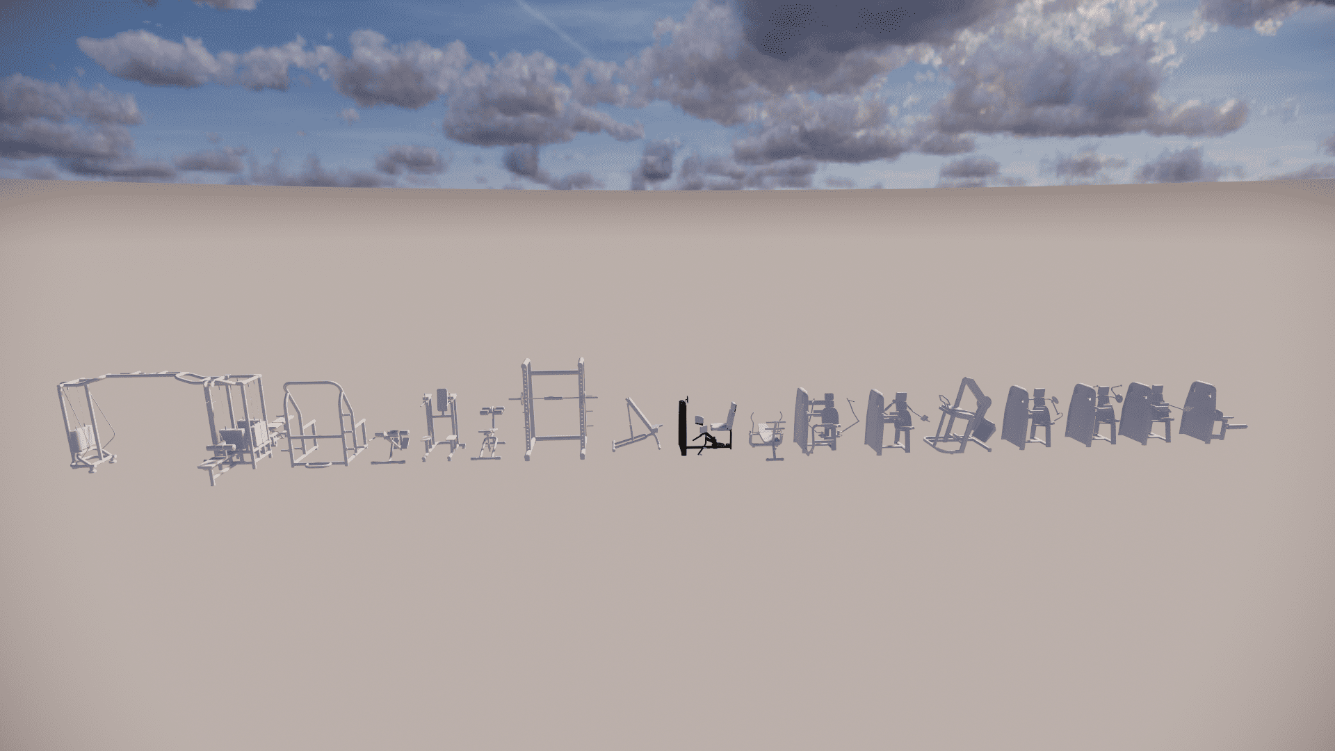 16 Models Gym Revit Families.rfa - Image 6