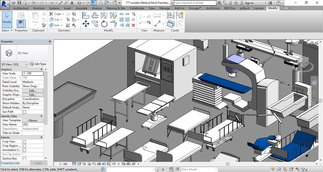 177 models Medical Revit Families.rfa - Image 12