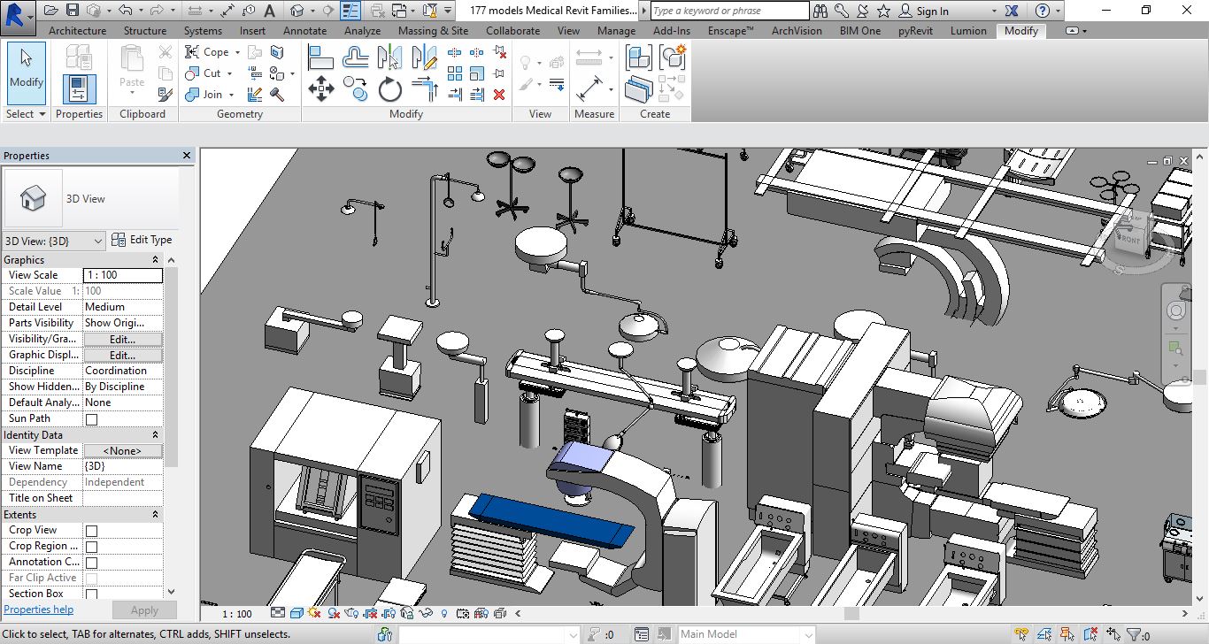 177 models Medical Revit Families.rfa - Image 16
