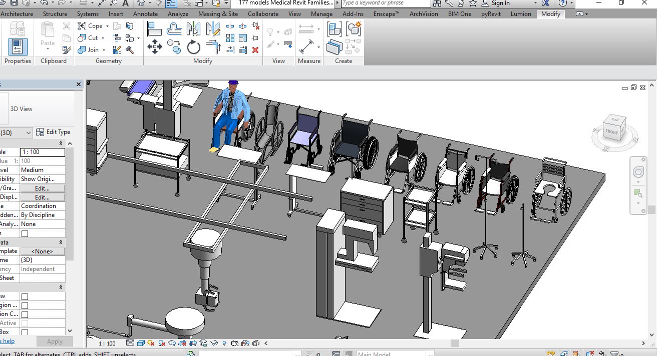177 models Medical Revit Families.rfa - Image 17