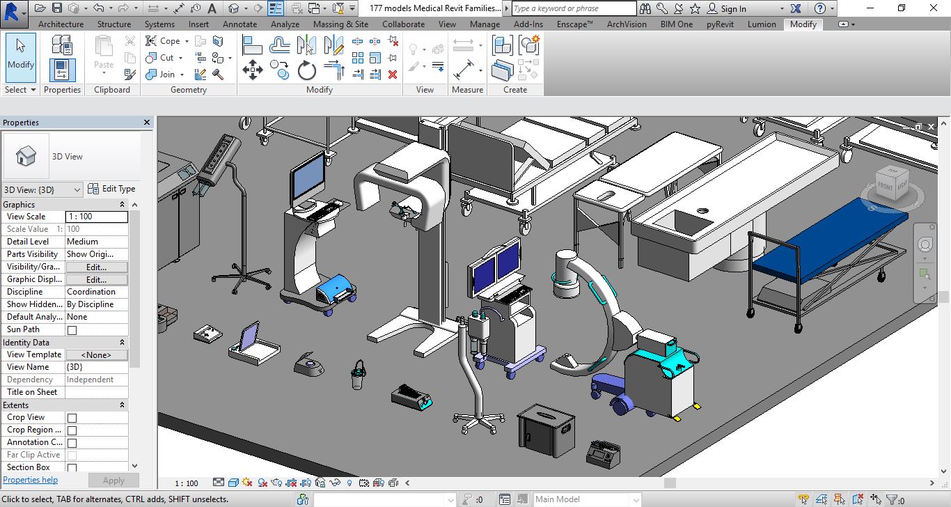 177 models Medical Revit Families.rfa - Image 24