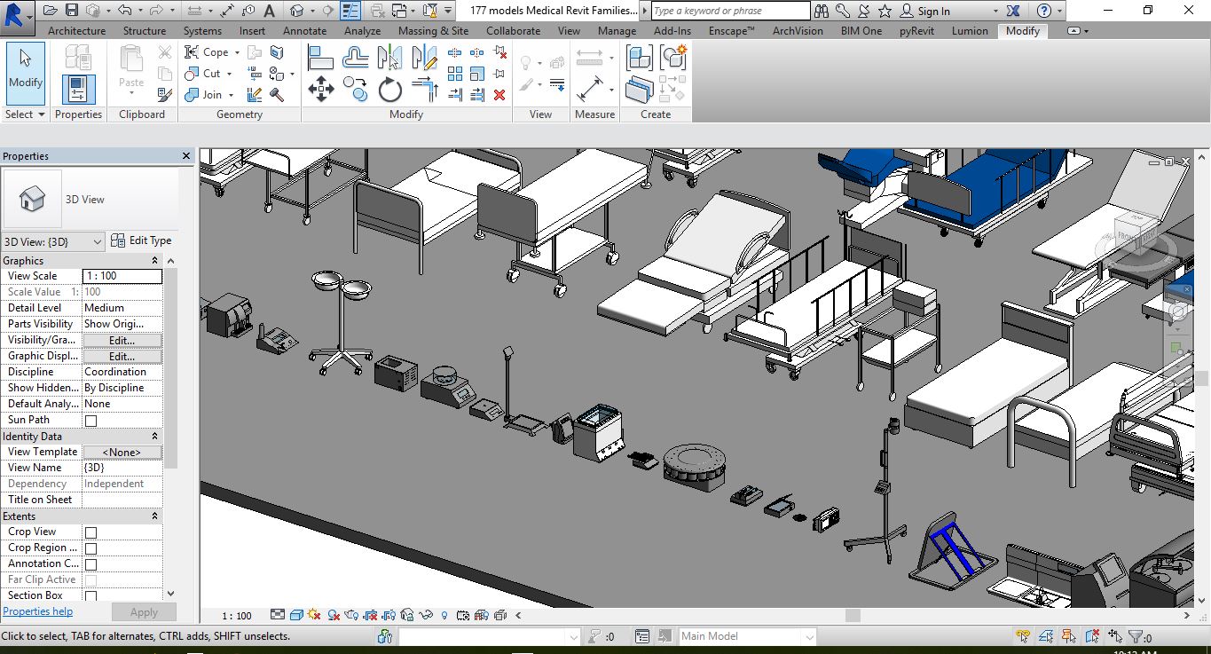 177 models Medical Revit Families.rfa - Image 7