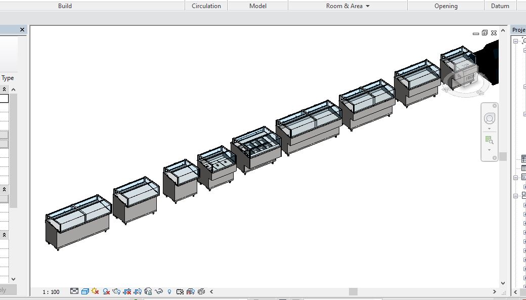 28 Models Refrigerators Revit families.rfa - Image 3