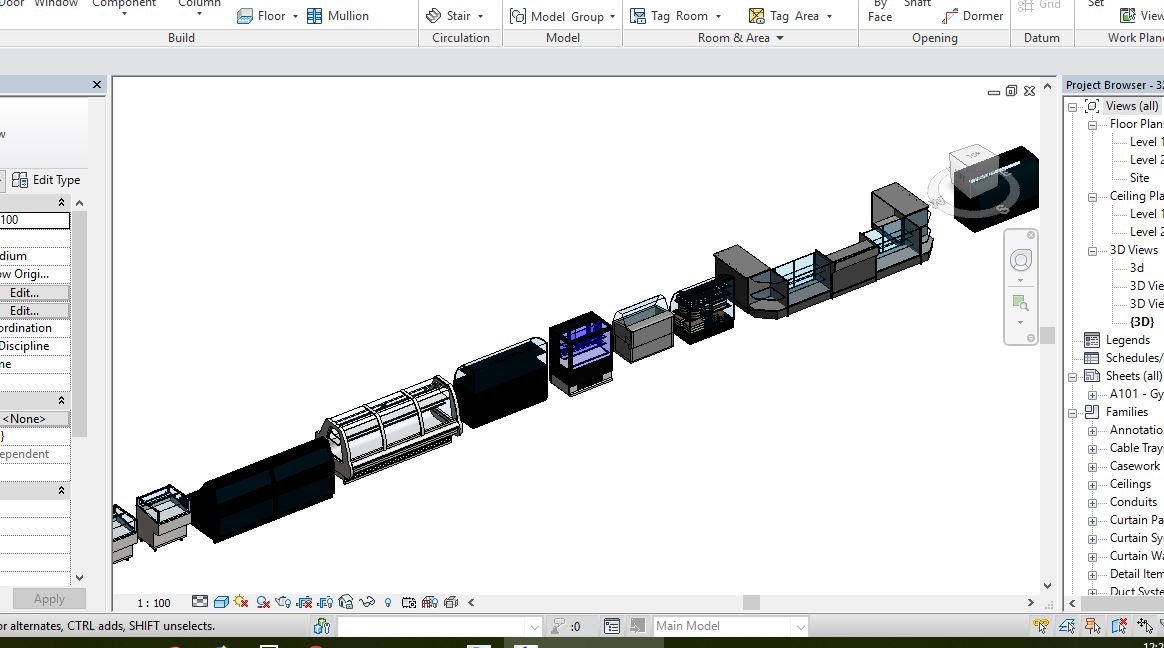 28 Models Refrigerators Revit families.rfa - Image 5