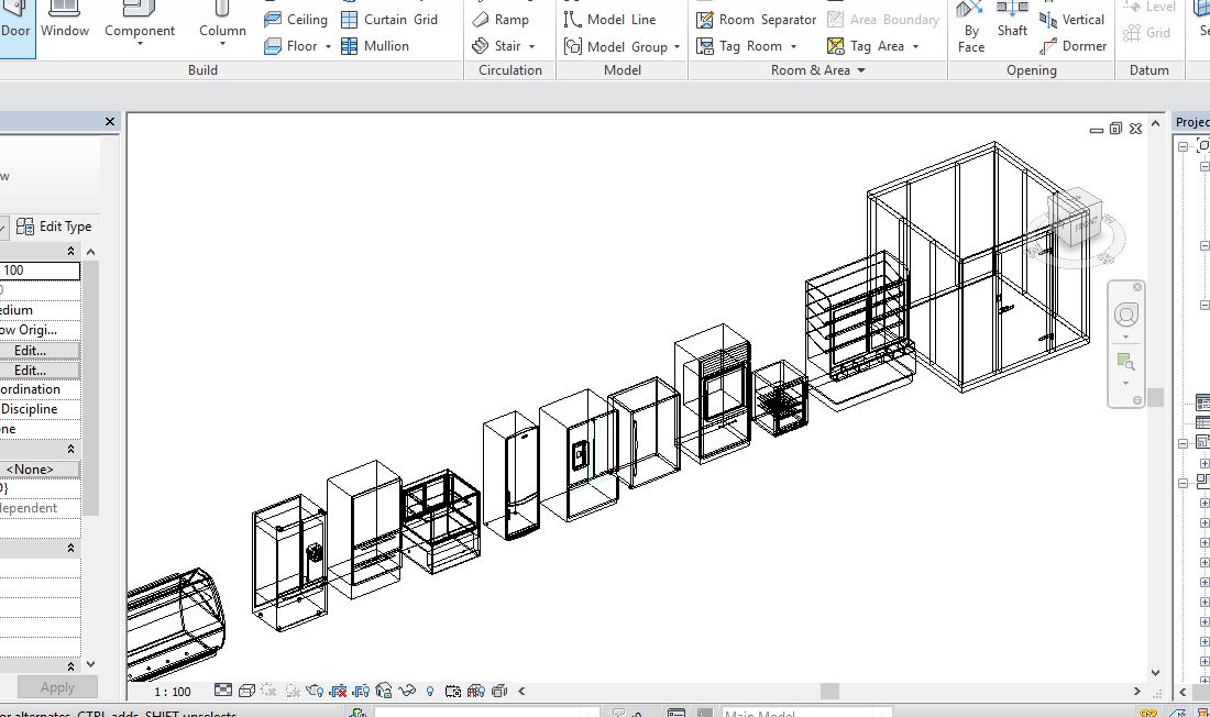 28 Models Refrigerators Revit families.rfa - Image 8