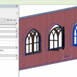 3d Gothic Casement Rotated revit family.rfa