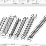 6 Escalator models Revit families.rfa