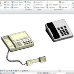7 Telephone models Revit families.rfa