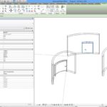 Curved door Revit family.rfa