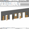 Single door with vision panel revit family full parameter.rfa