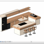 Modern Kitchen Revit family.rfa