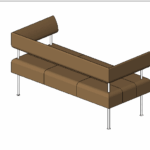 Sofa Revit family.rfa
