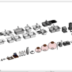 Kitchen Components Revit families