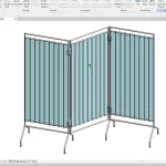 curtain separator for hospital