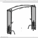 gym adjustable high pully.rfa