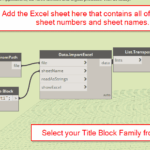 Dynamo-Create new mulit sheets from excel (for Revit 20 : 26)