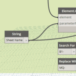 Dynamo-Replace any value in sheet name (for Revit 20 : 26)