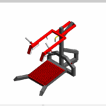 Gym machine calve extension and squat.rfa