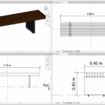 frame wooden bench.rfa