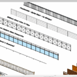 46 Railing Models – Revit Family Pack (RFA) | Version 2010 & Above