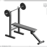 Adjustable Bench Press Gym Equipment.rfa