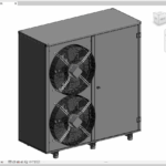 Cooling Cabinet Split Unit Double Fan.rfa