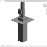 Tall Outdoor Floodlight Pole.rfa