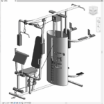Multi-Gym Machine – All-in-One Home Gym Trainer.rfa