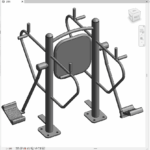 Outdoor Exercise Machine – Dual Leg & Arm Trainer.rfa