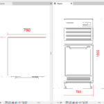 Commercial Ice Machine Revit Family – Ice Maker Head on Storage Bin (RFA)