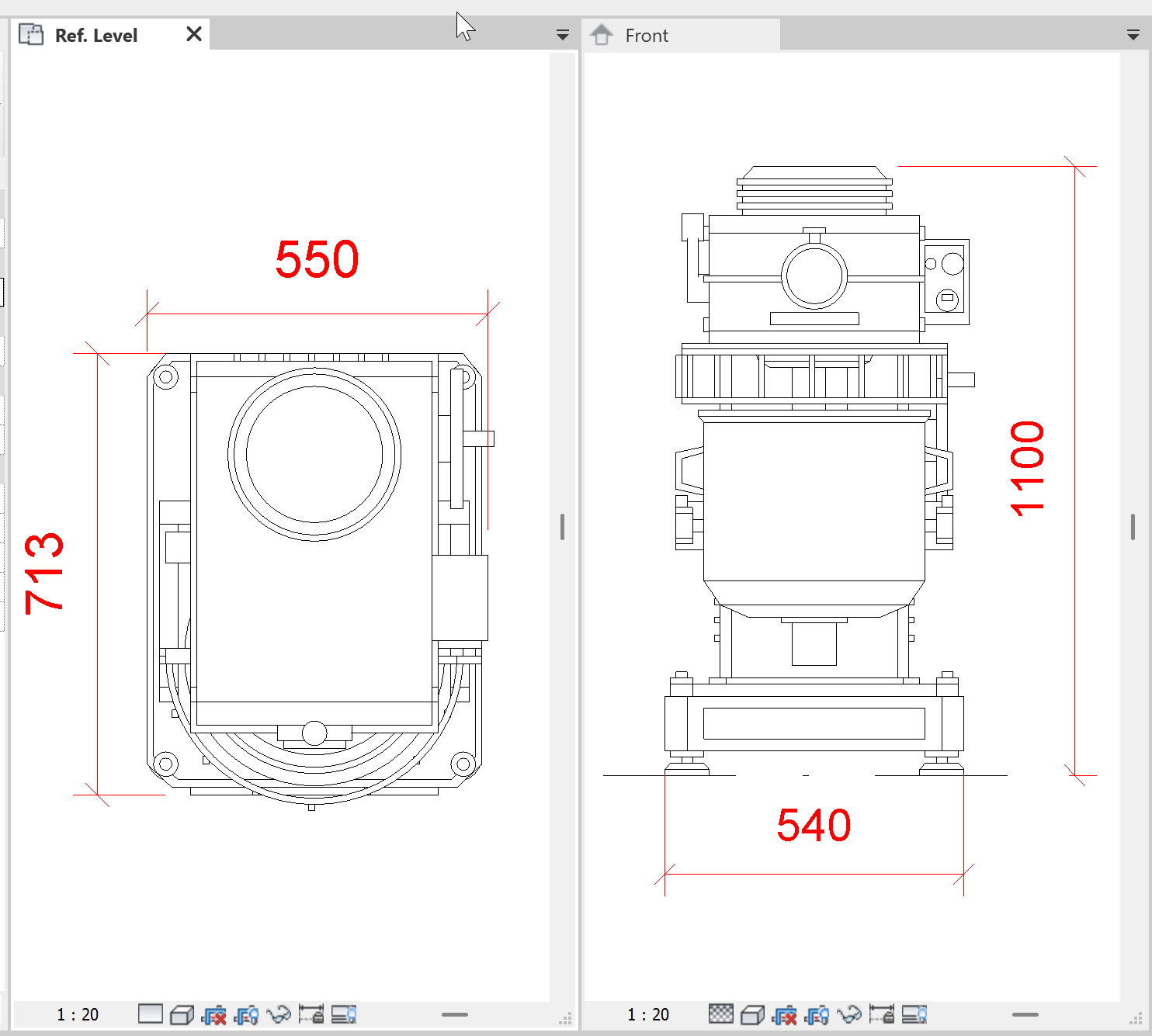 Commercial Planetary Mixer Revit Family - Bakery and Restaurant Mixer (RFA) - Image 2