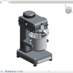 Commercial Planetary Mixer Revit Family – Bakery and Restaurant Mixer (RFA)