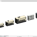 Generators and Substation Revit Collection – 6 Families in One RVT (Diesel Generators, LV-MDB, MV Switchgear)