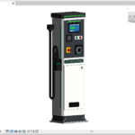 Pedestal EV Charger Revit Family – Freestanding Charging Station (RFA)